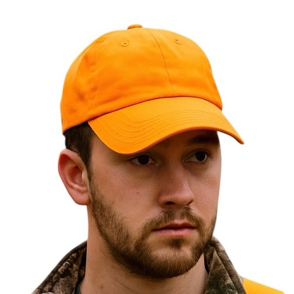 Other - NWOT Big X Orange Baseball Cap – Adjustable Fit